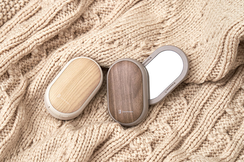 Warm Wood Hand Warmer - Greige Wood