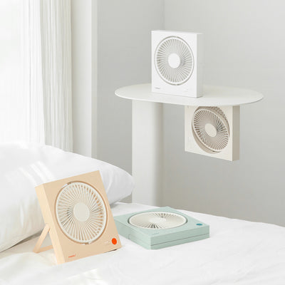 Magnet Square Cordless Desk Fan