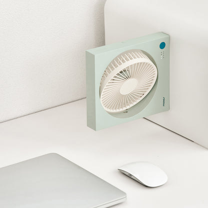 Magnet Square Cordless Desk Fan