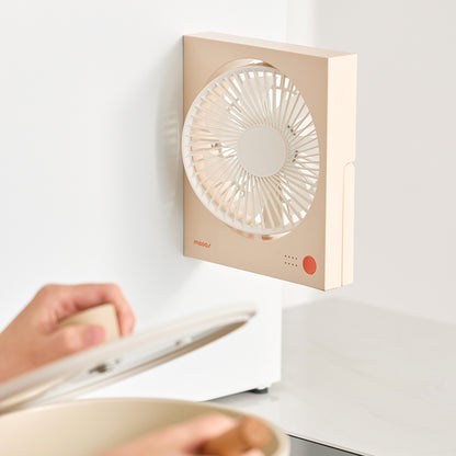 Magnet Square Cordless Desk Fan