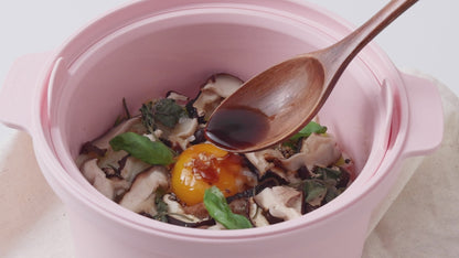 Low Calorie Microwavable Rice Cooker in Pink