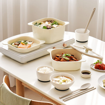 Easyway Metal Compact 6pc Cookware Set