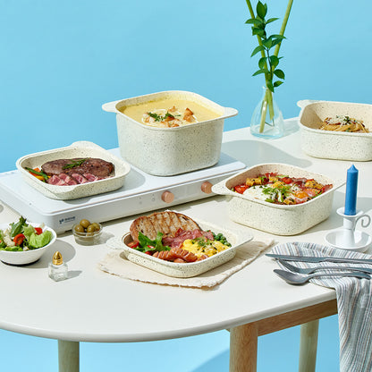 Easyway Metal Compact 6pc Cookware Set