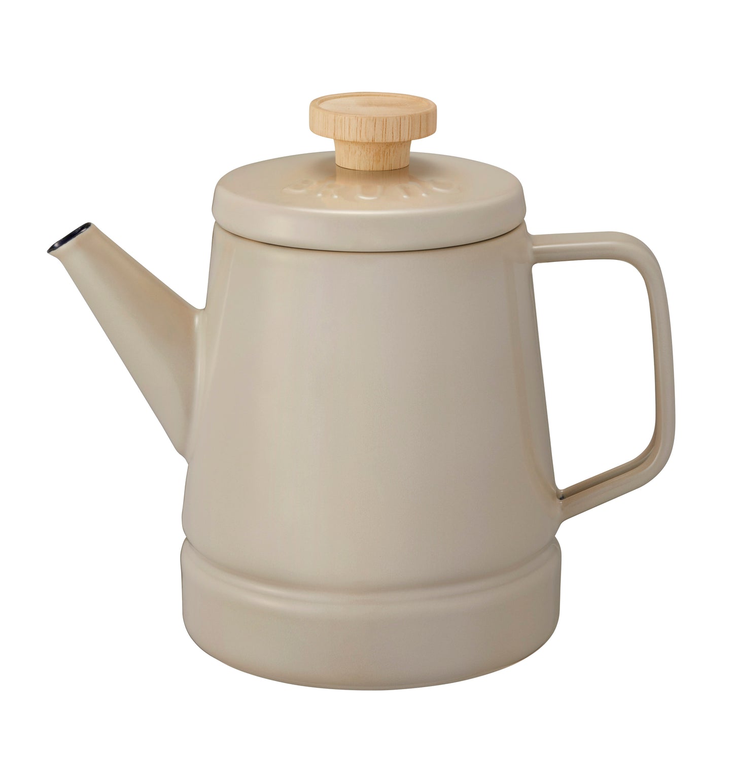 BRUNO x Fujihoro Enamel Kettle 1.6L - Greige