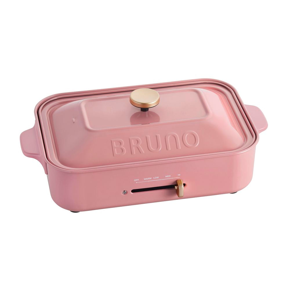 Compact Hotplate in Rose Pink