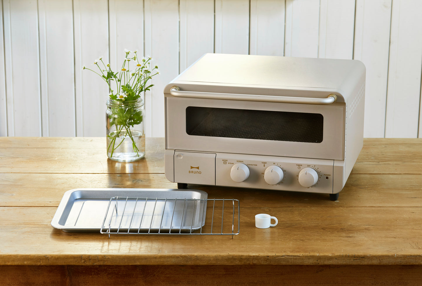 Steam & Bake Toaster - Griege