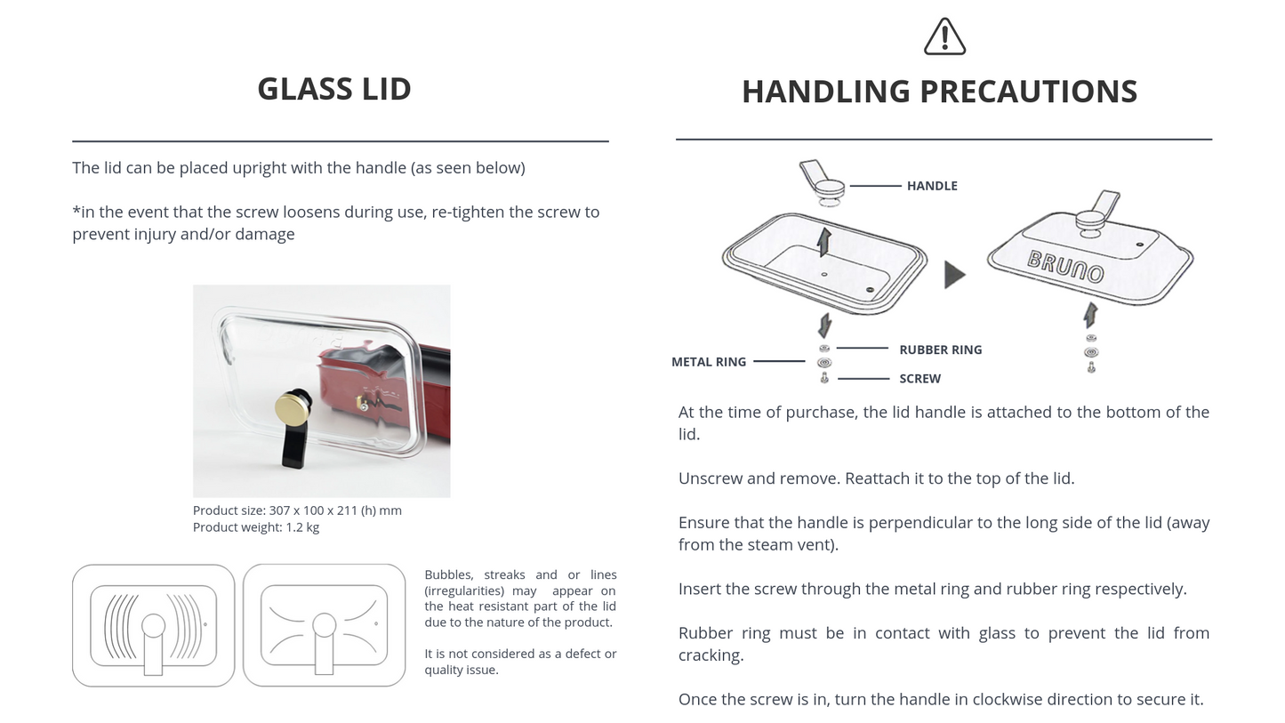 COMPACT Glass Lid