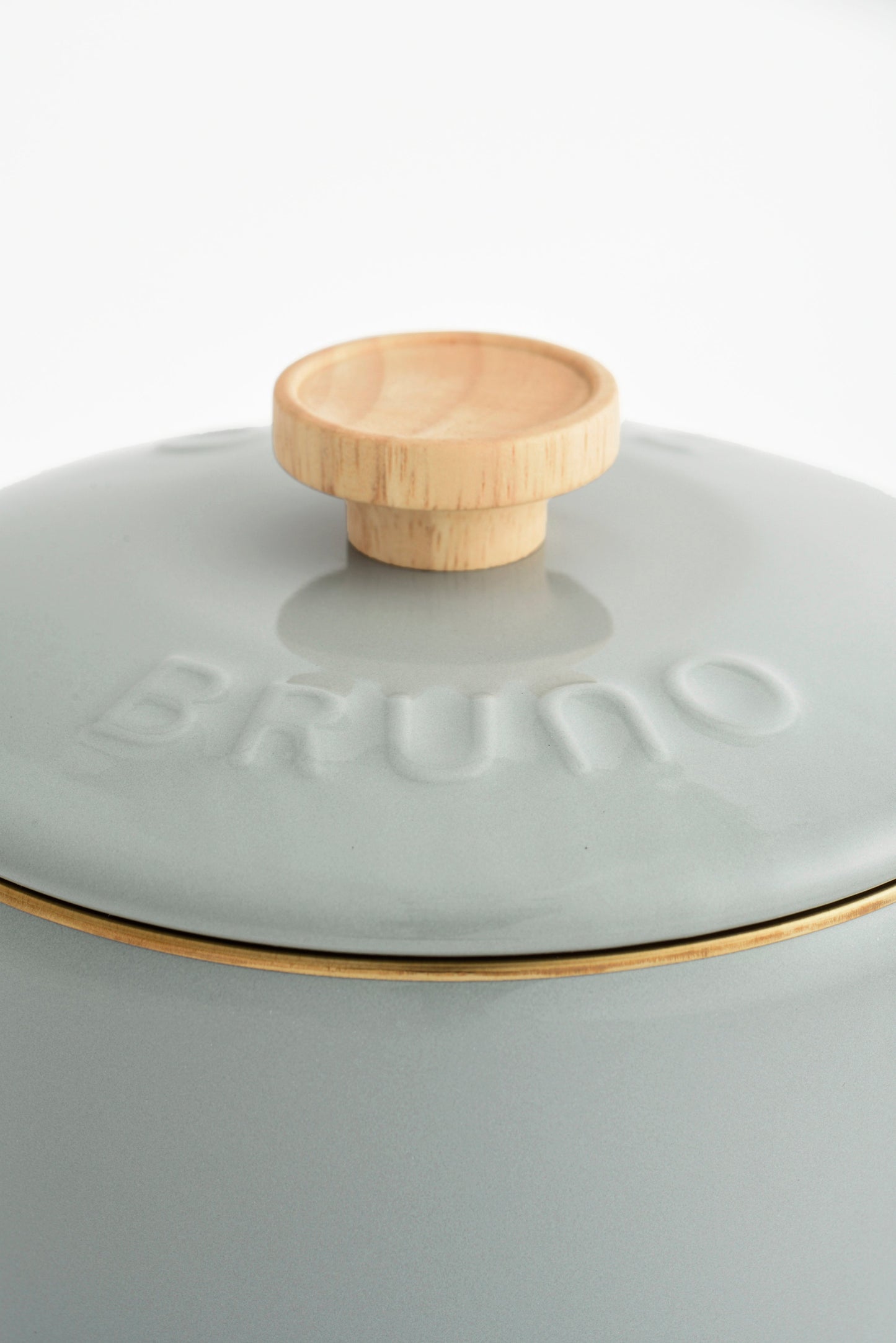 BRUNO x Fujihoro Enamel Saucepan (16cm) - Greige