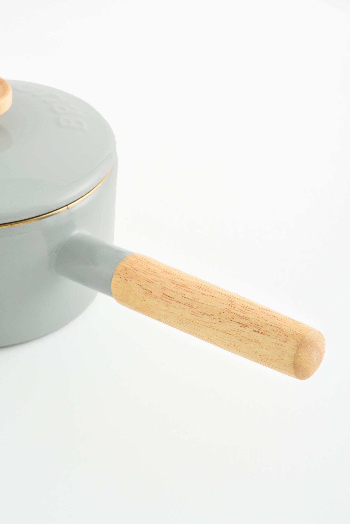 BRUNO x Fujihoro Enamel Saucepan (16cm) - Greige