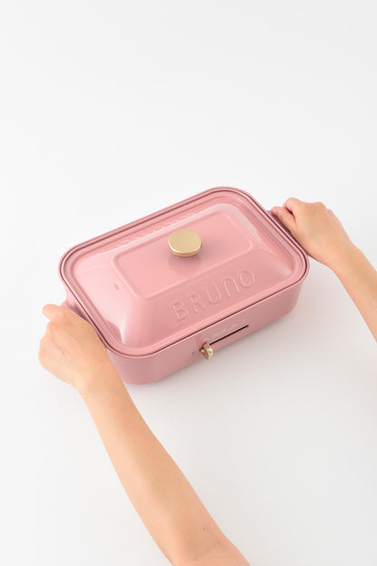 Compact Hotplate in Rose Pink