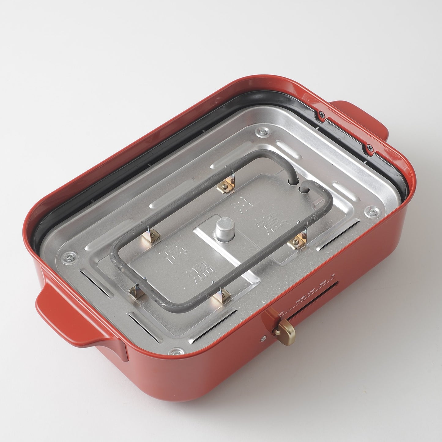 Compact Hotplate in Red