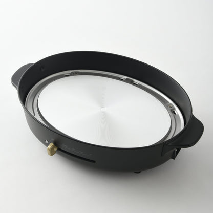 Oval Hotplate in Black