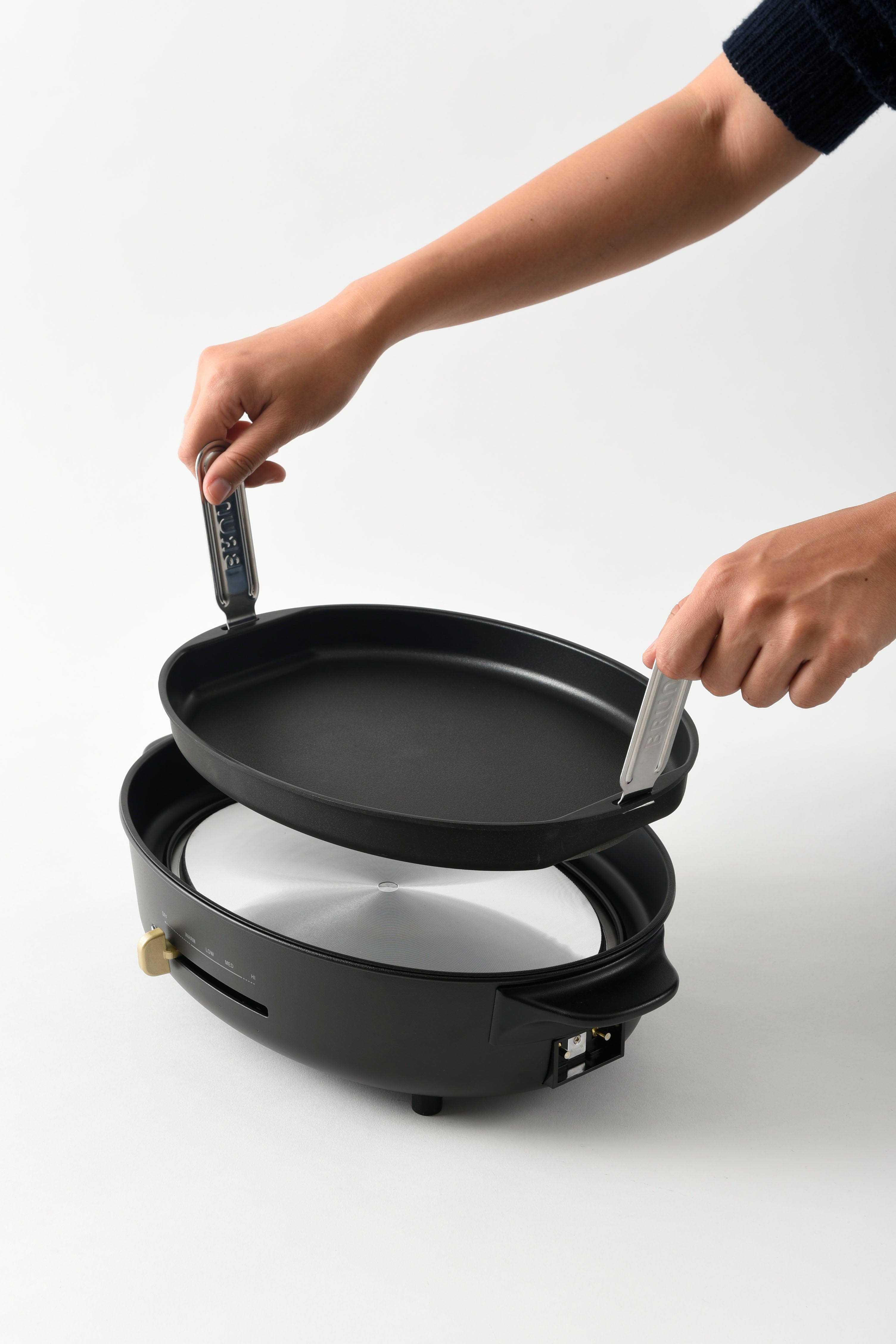 BRUNO Oval Hotplate in Black – Cote Maison Asia