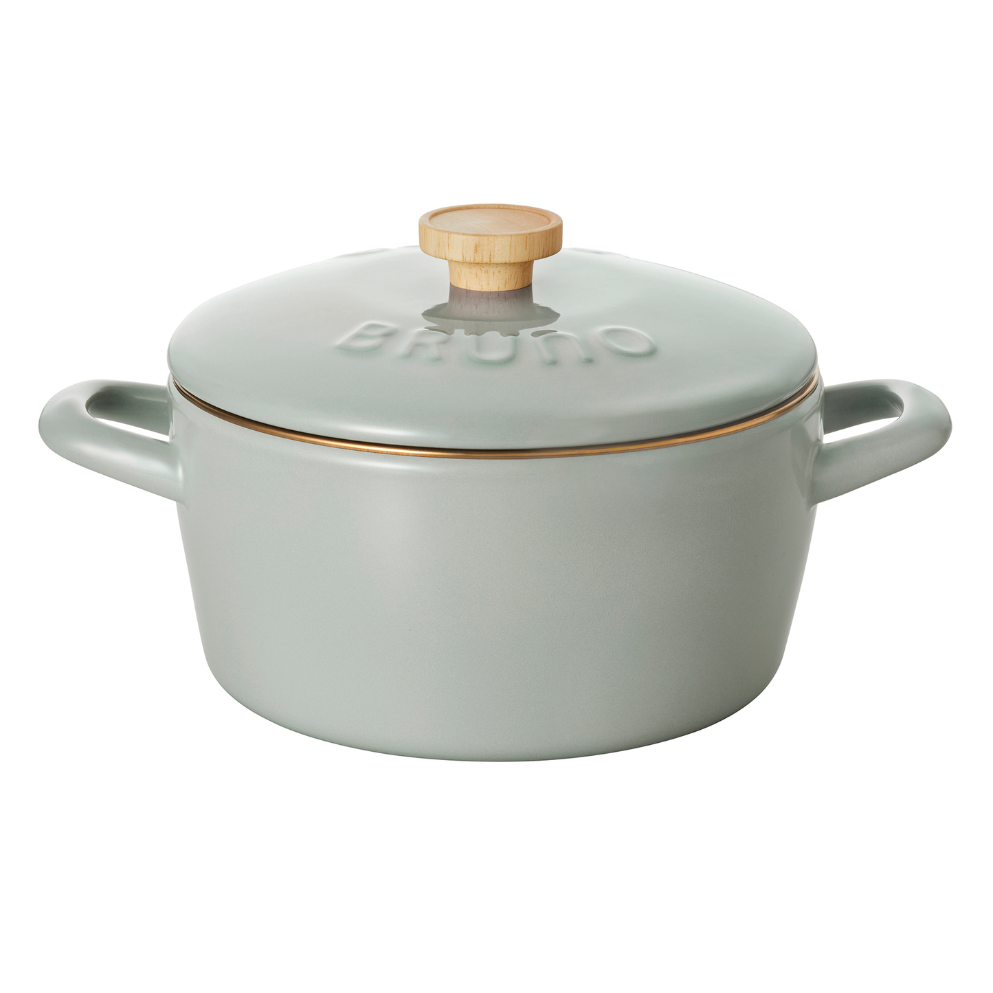 BRUNO x Fujihoro Enamel Pot (20cm) - Blue Green