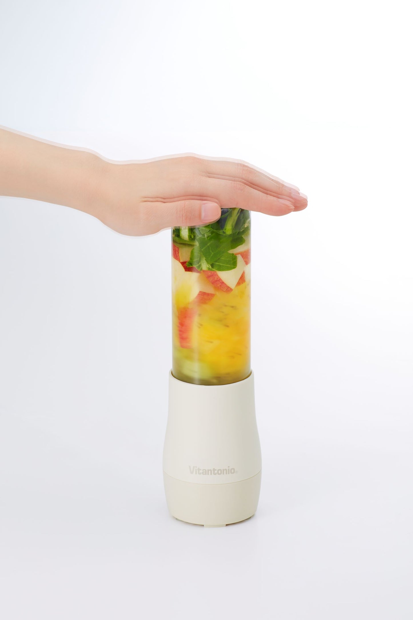 Mini-Flaschenmixer in Primrose Pink